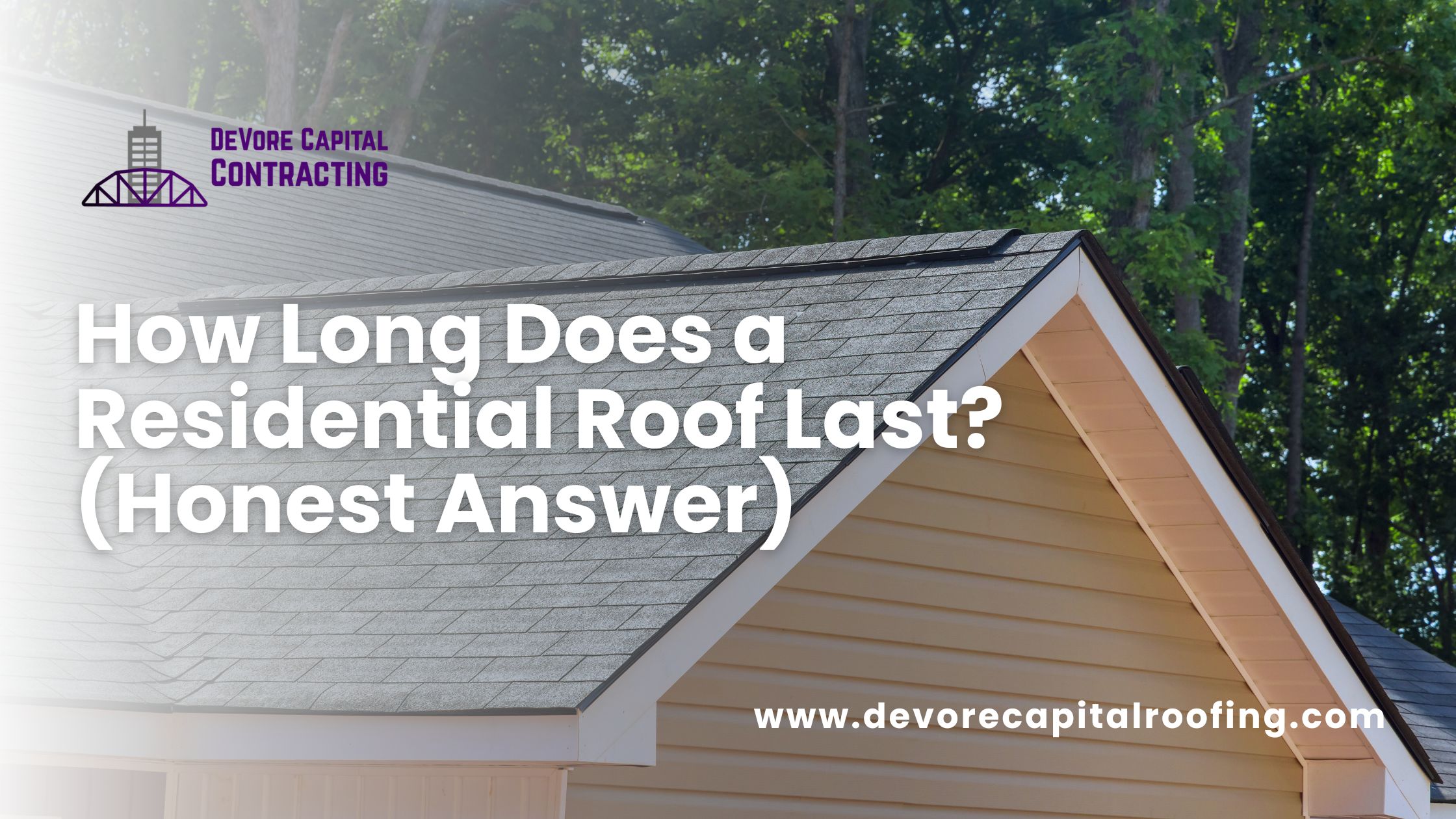 how long does a residential roof last
