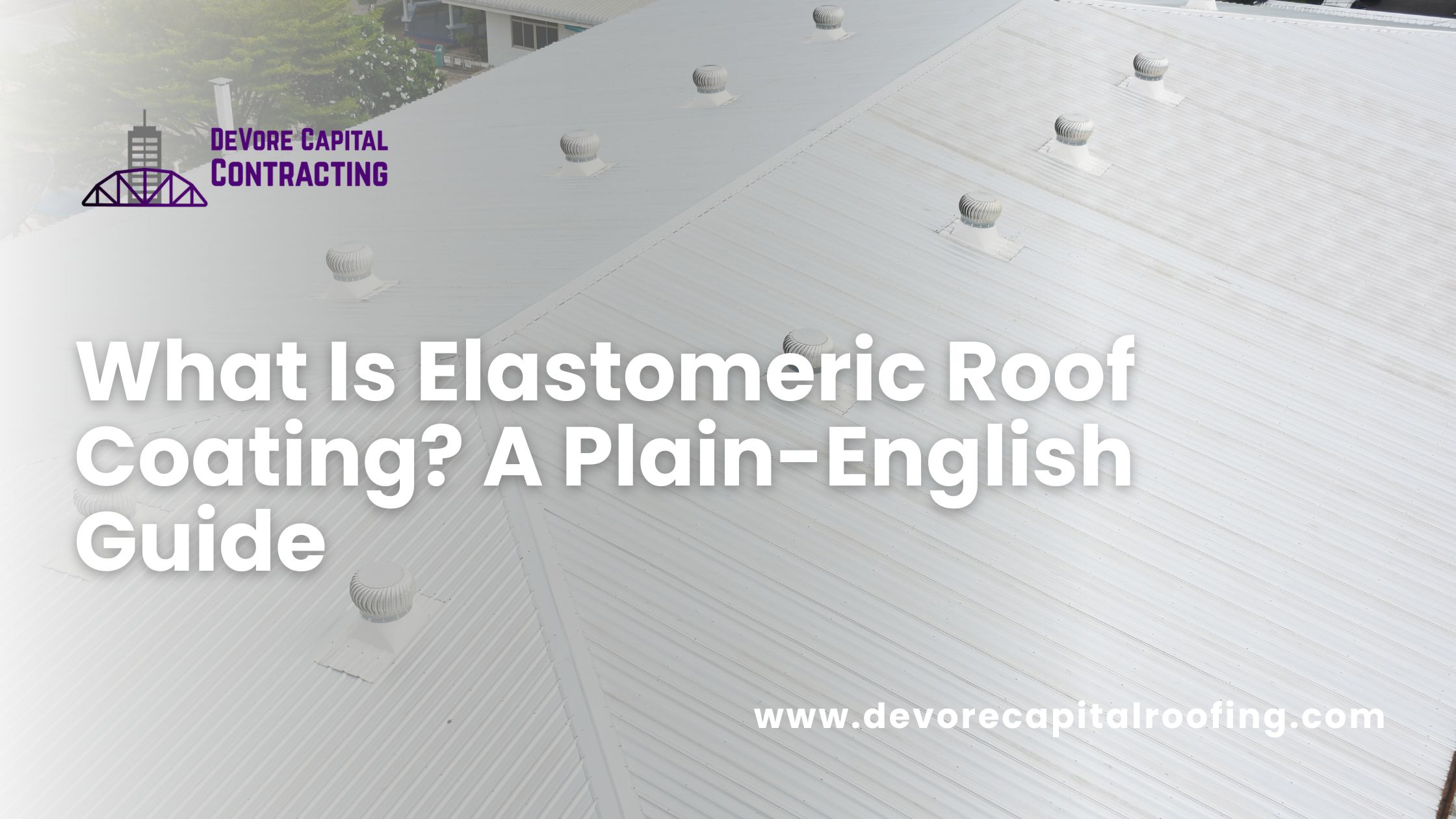 what is elastomeric roof coating