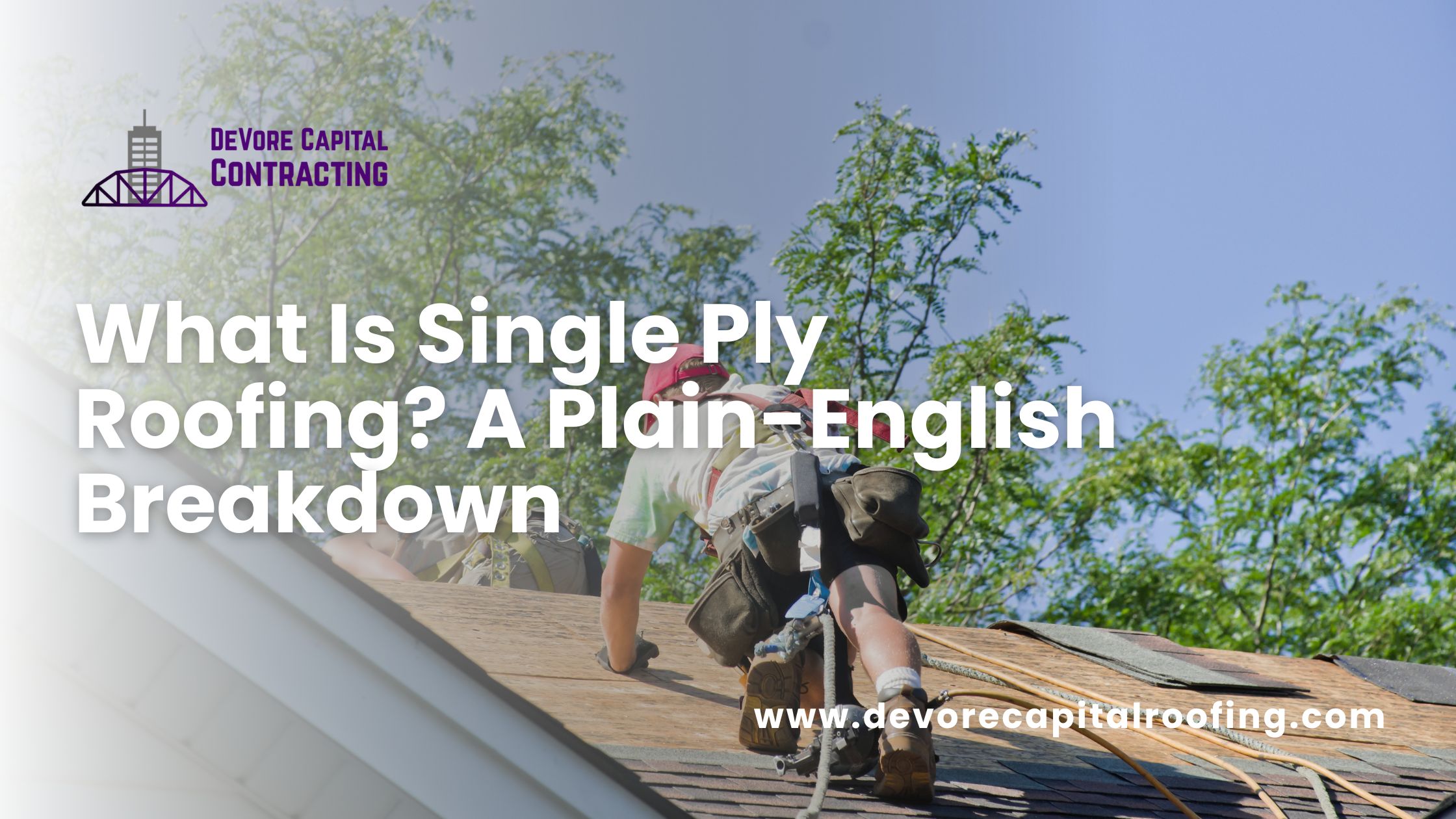 what is single ply roofing