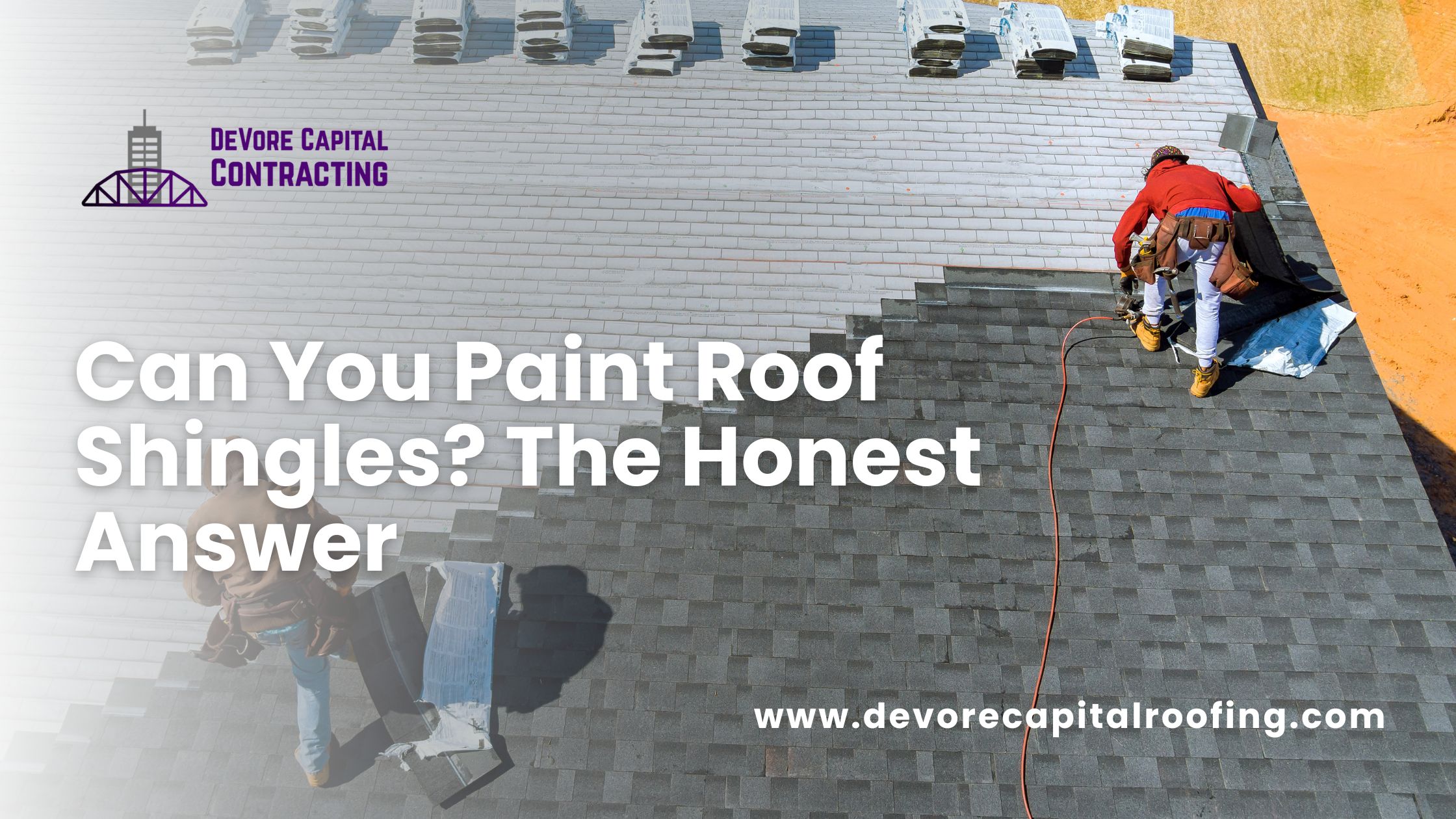 Can You Paint Roof Shingles? The Honest Answer