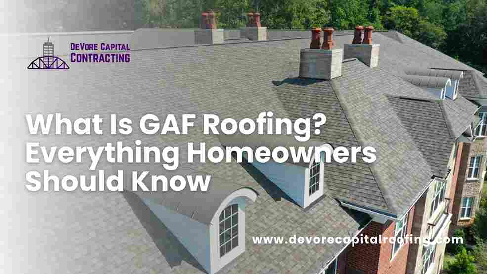 Learn what GAF roofing is and why Jacksonville homeowners benefit from choosing a GAF-certified contractor for their roof replacement.