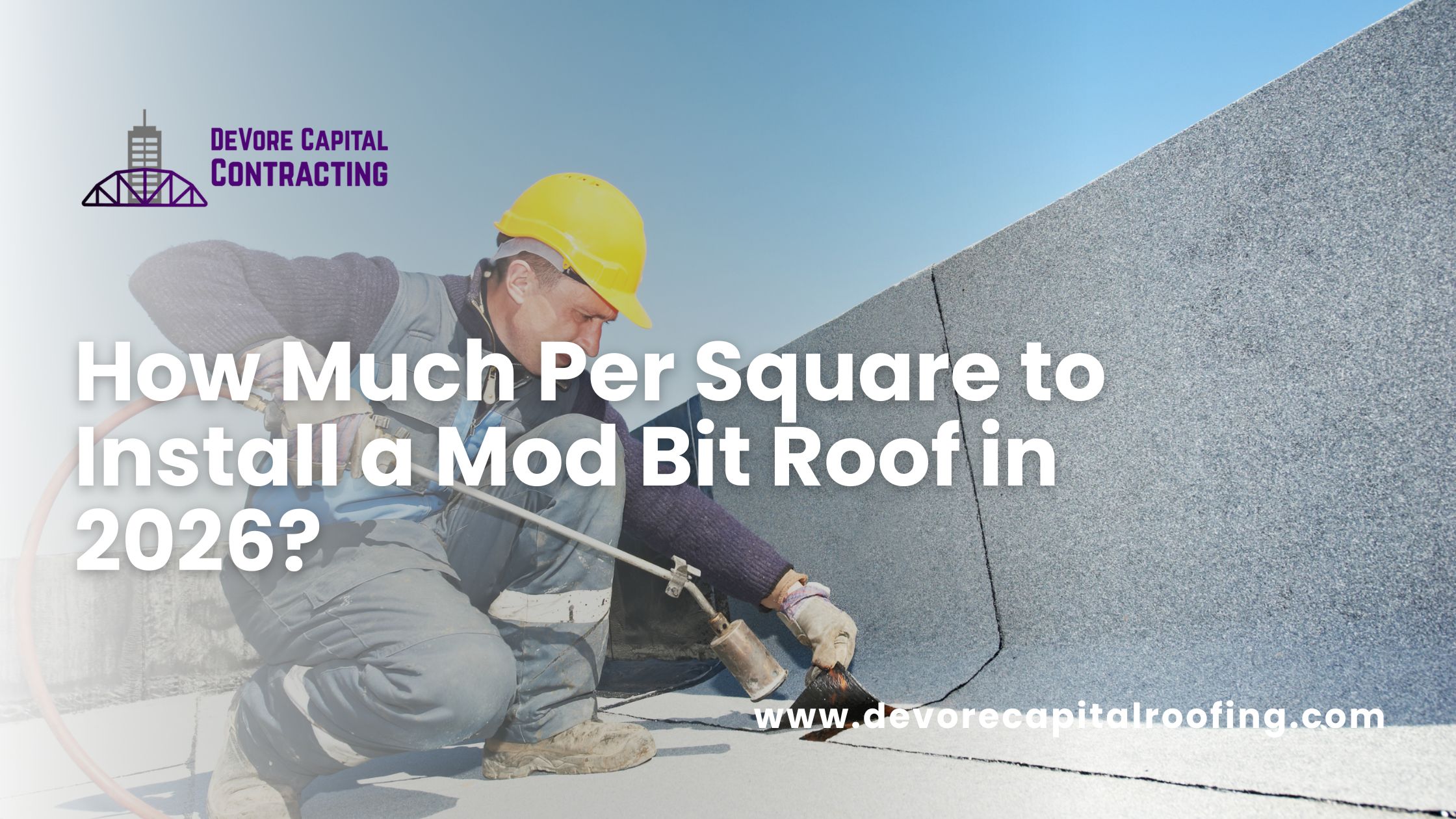 How Much Per Square to Install a Mod Bit Roof in 2026?