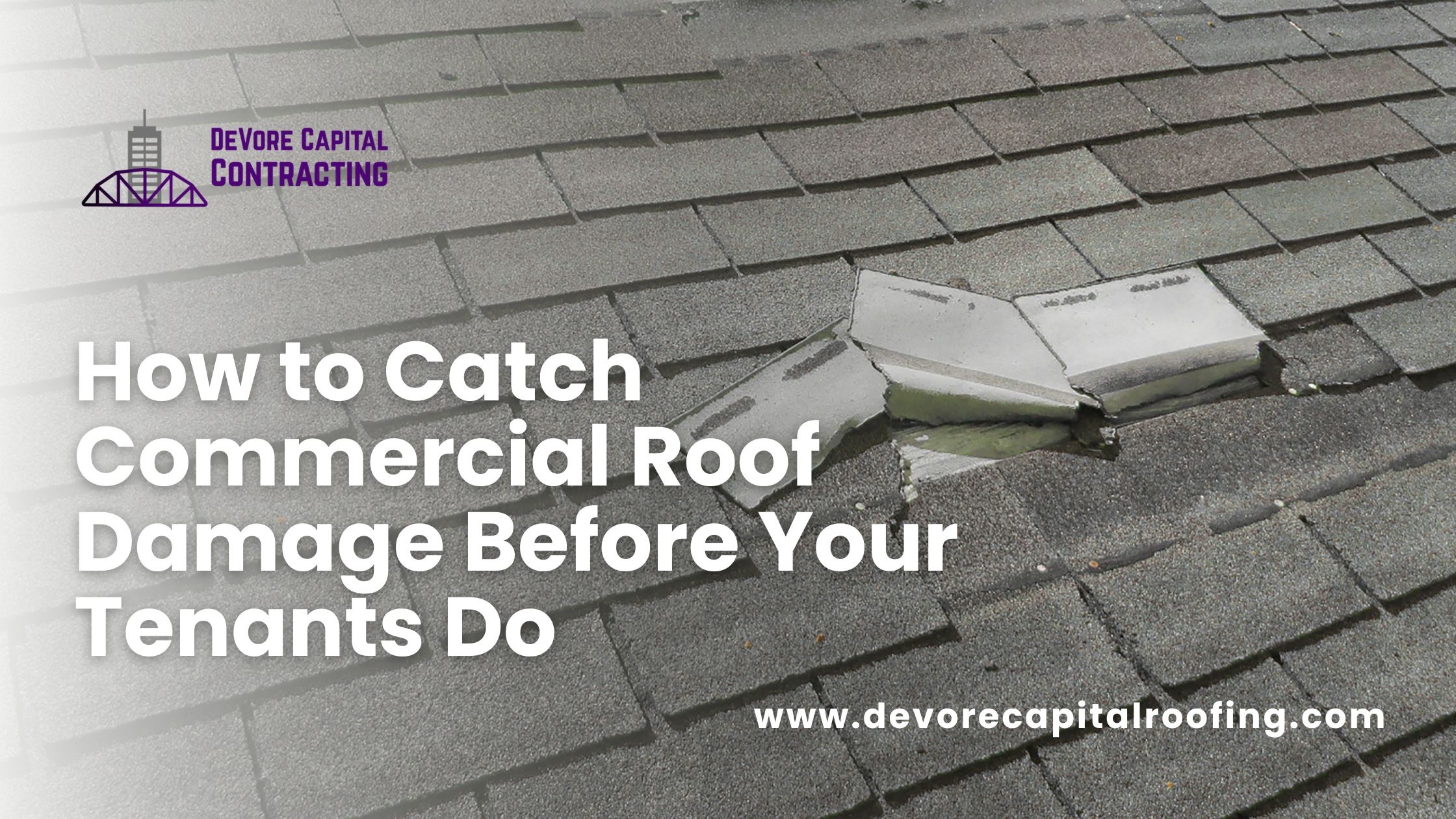 How to Catch Commercial Roof Damage Before Your Tenants Do